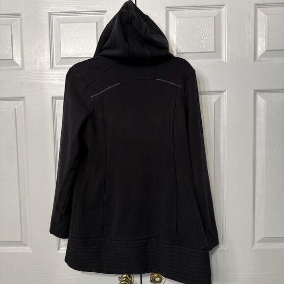 Athleta Black Hooded Jacket - Picture 5 of 7